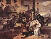 Francesco Hayez Sizilianische Vesper painting